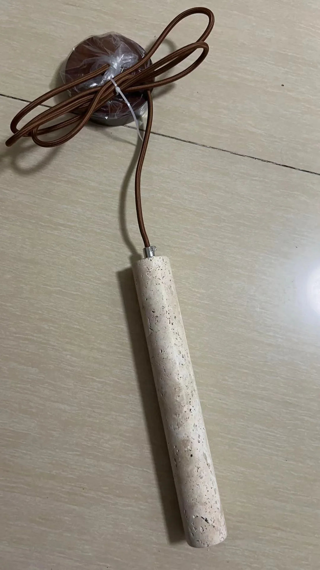 Yellow Travertine pendant lights living room, bar, Bedroom