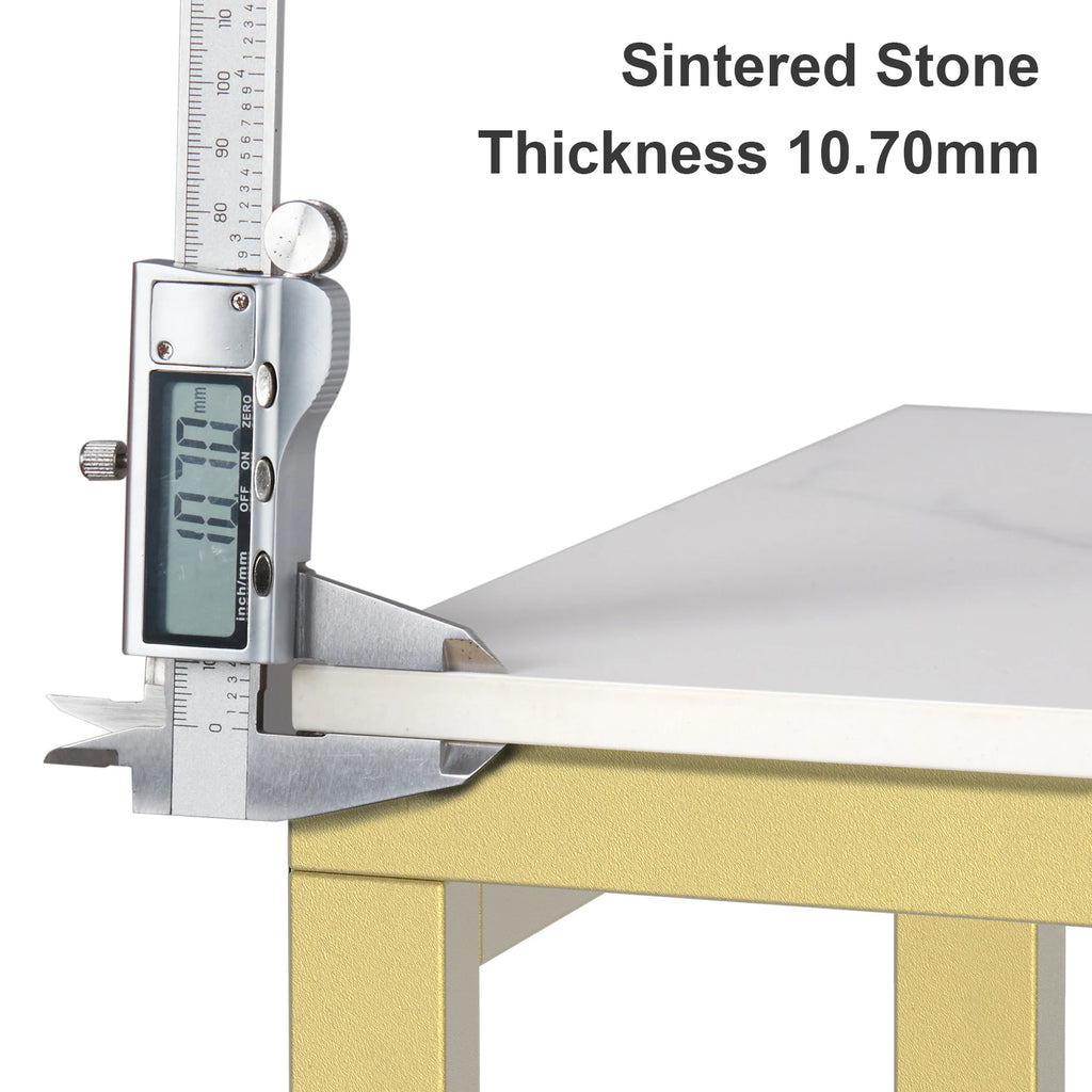 Marble Table Gold Metal Frame Storage Display