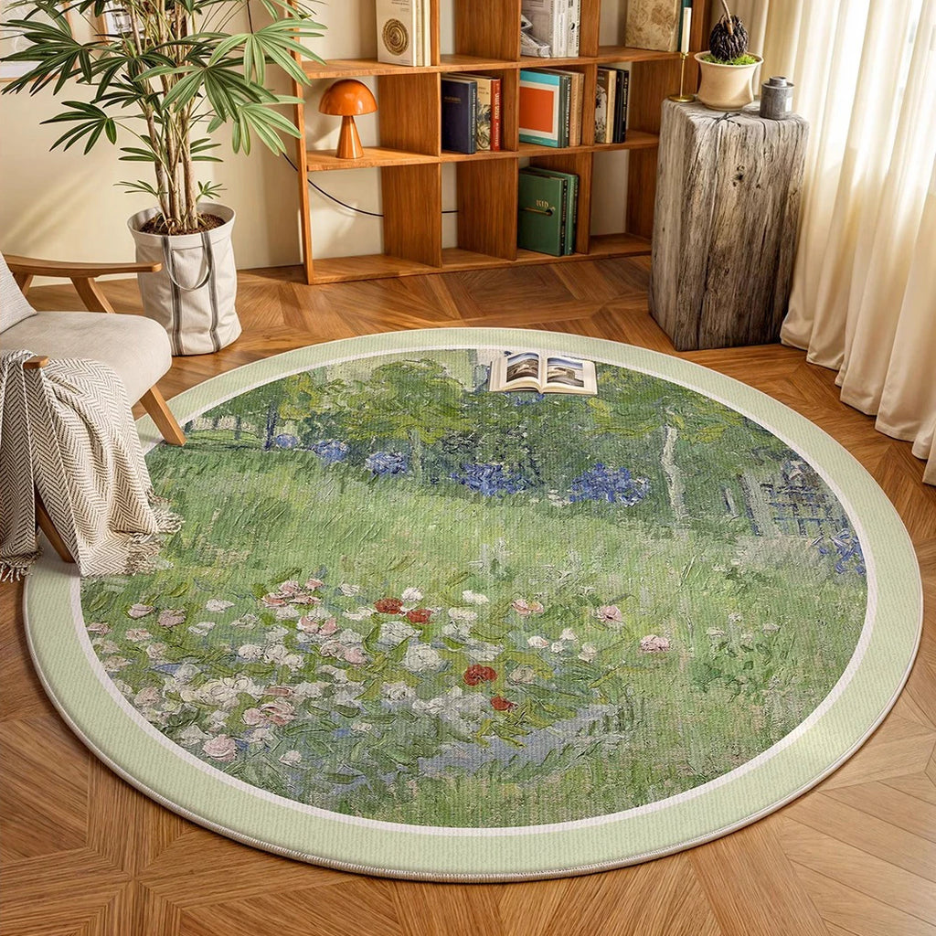 Round, Soft, Anti-slip Carpets