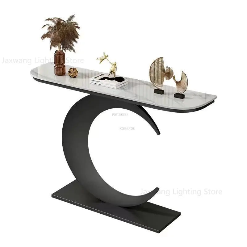 Slate Hallway, Porch Iron Console Table