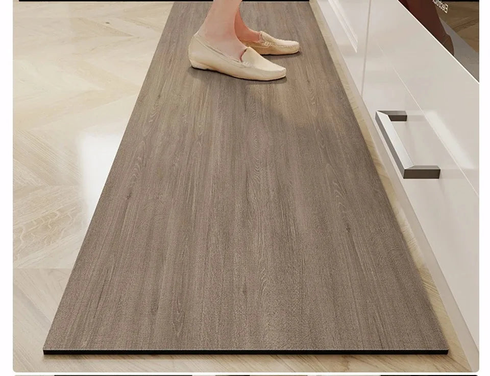 Waterproof Non-slip wood Grain Carpets