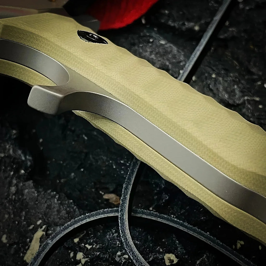 Outdoor tactical knife with knife sheath