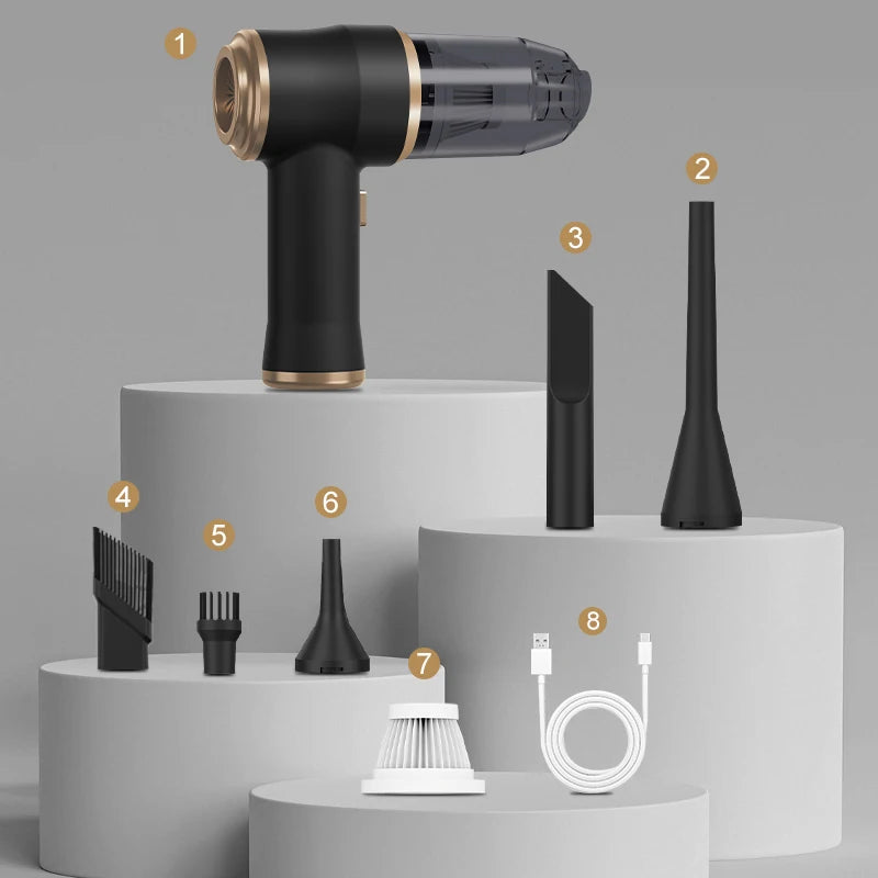 Wireless Car Vacuum Cleaner, High Power Cleaning Machine