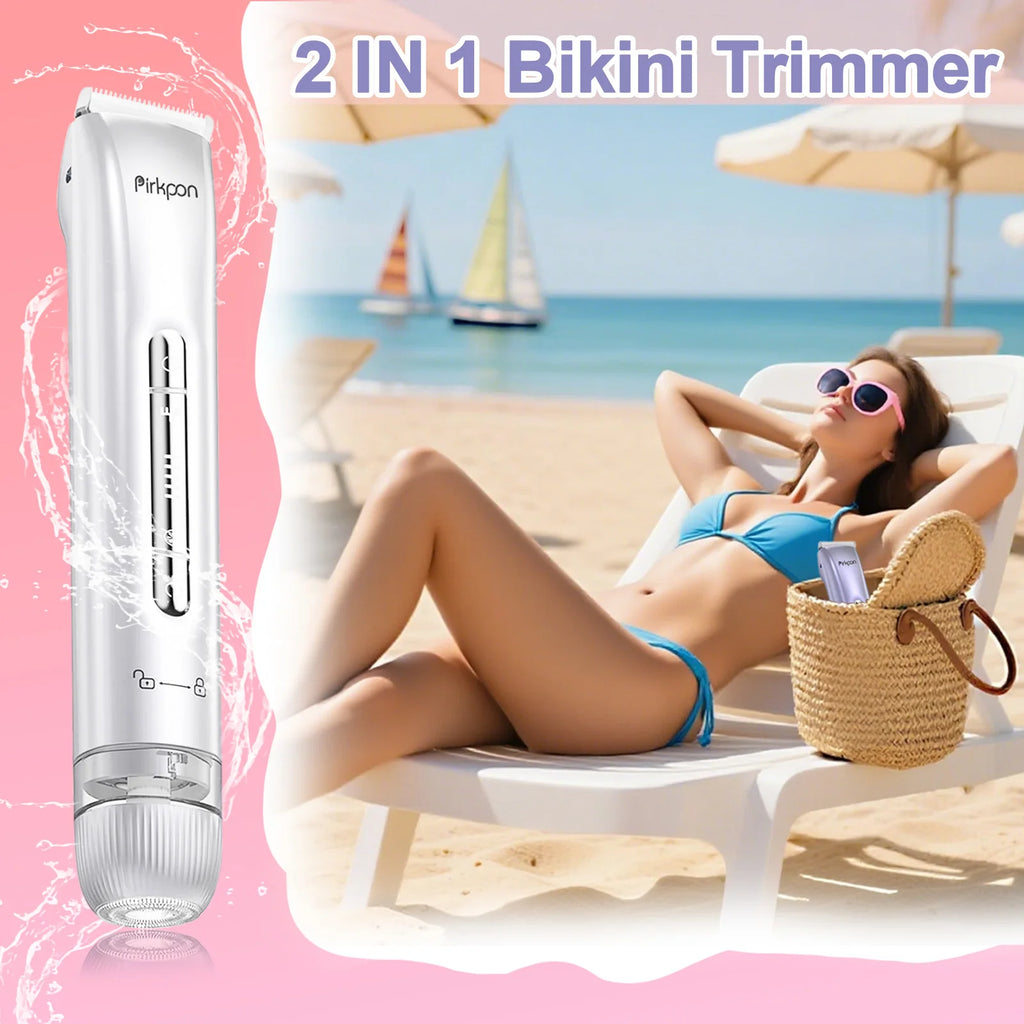 Rechargeable Dual-Head Shaver Women Hair Remover