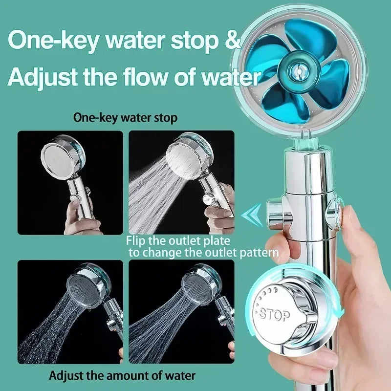 Shower Head, High Pressure, Filtered Sprayer