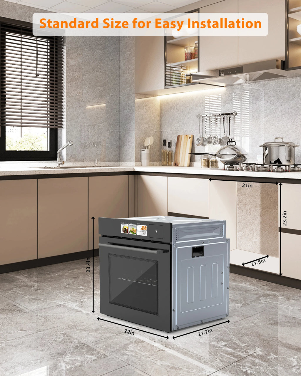 Electric Wall Oven, Steam, Grill, Air Frying