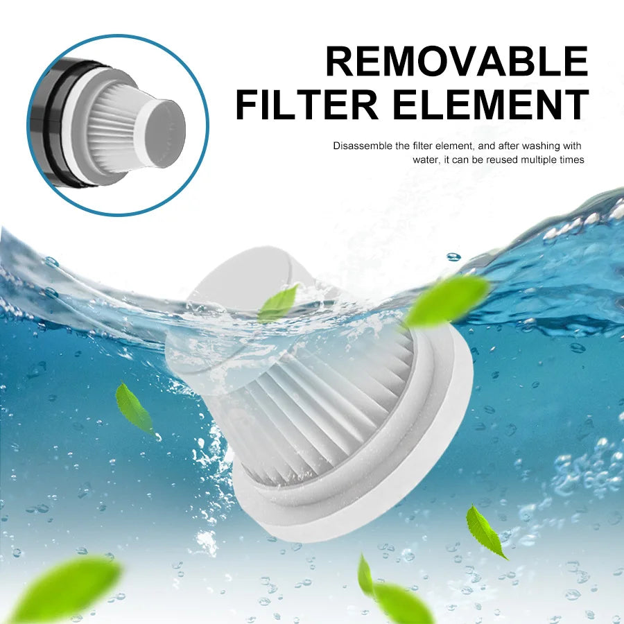 Portable Powerful Wireless Vacuum Mini Cleaning Machine