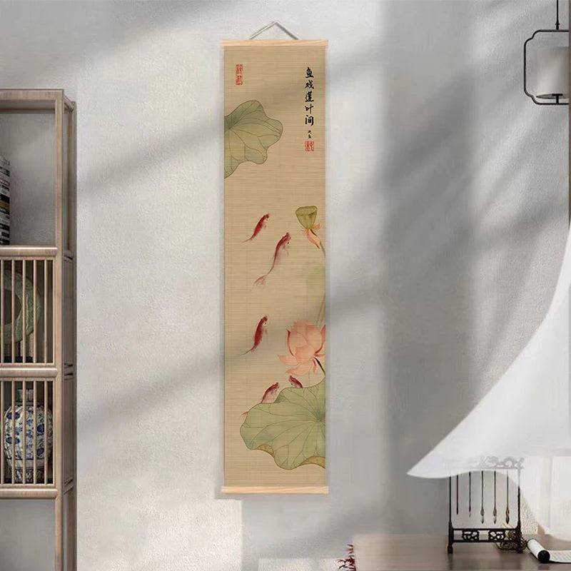 Bamboo Curtain Decoration, Various Patterns, Sizes