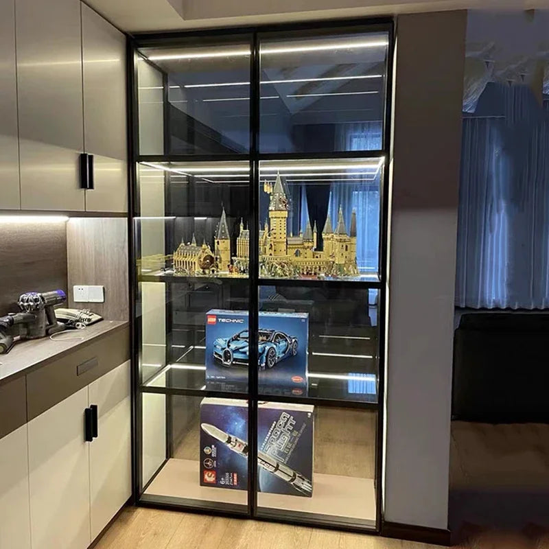 Showcases Cellar Wine Cabinets Rack Shelf Glass Bar Counter Wine Cabinet Liquor Living Room Vitrina De Cristal Storage Furniture