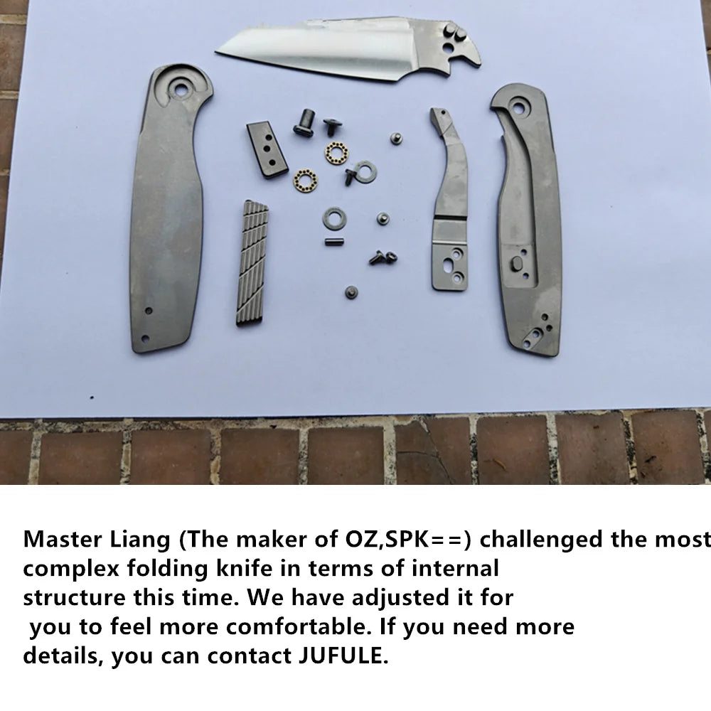 Titanium Camping Hunting Outdoor Folding Knife