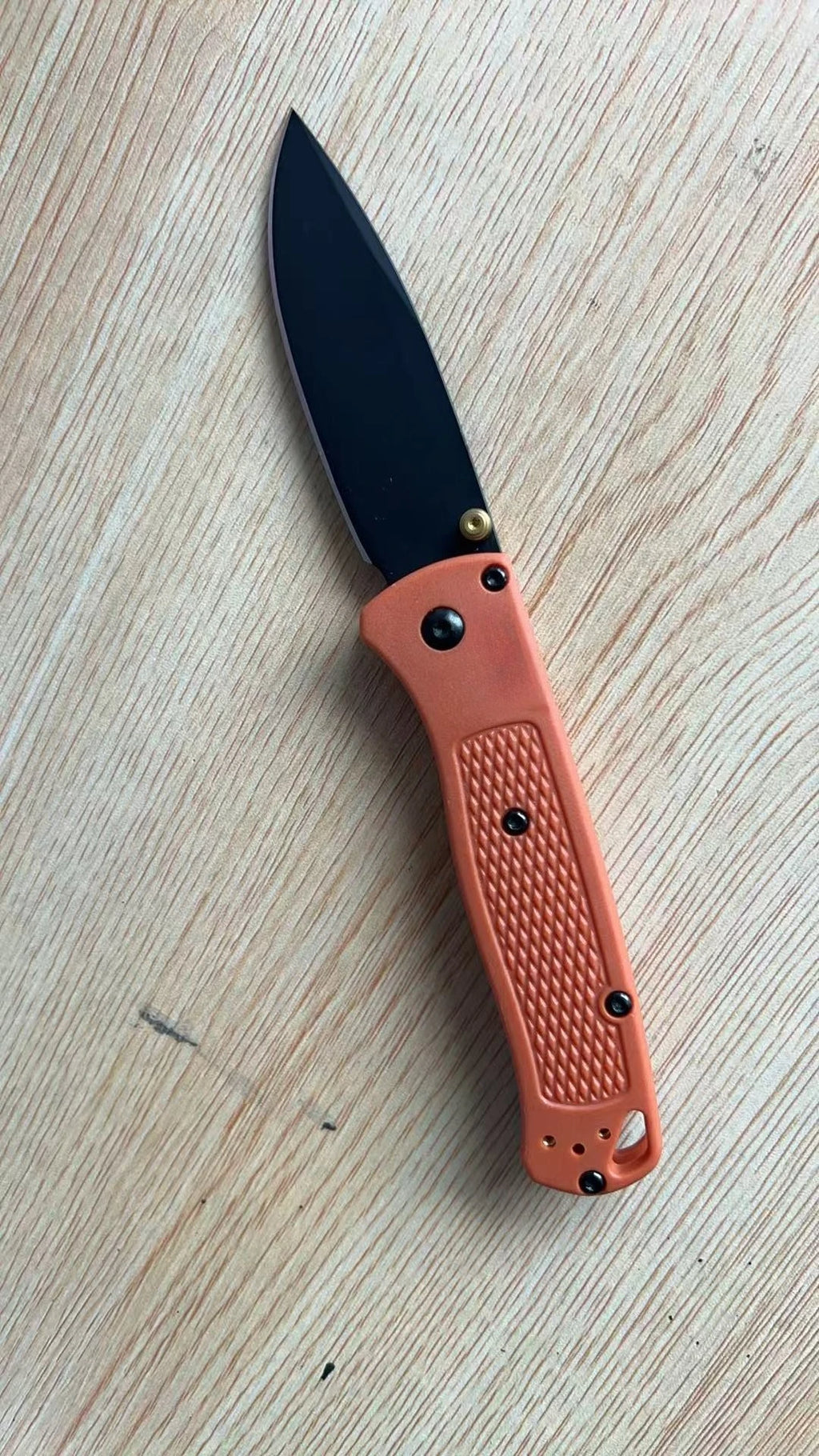 Folding Pocket Knife Black/ White Blade