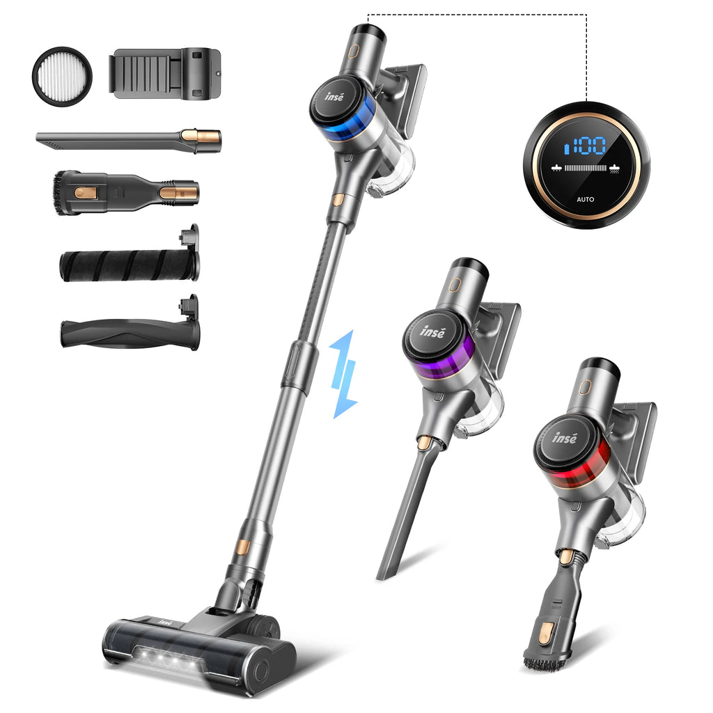 400W Stick Cordless Vacuum Cleaner for Hardwood Floor