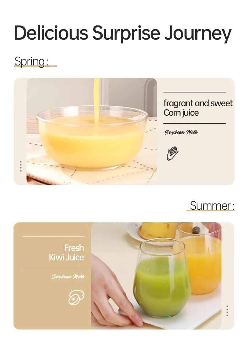 Blender with Heating Function Soybean Milk Maker