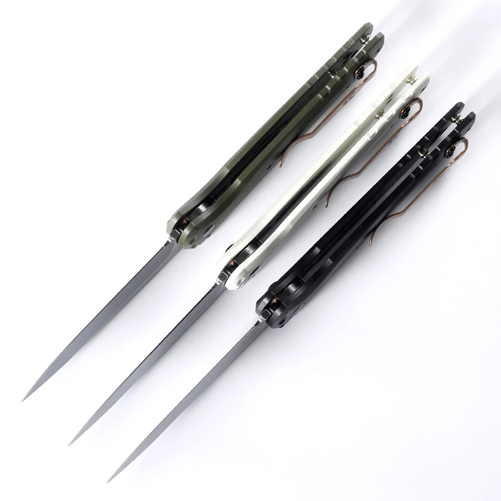 4300 154CM blade g10 handle folding knives