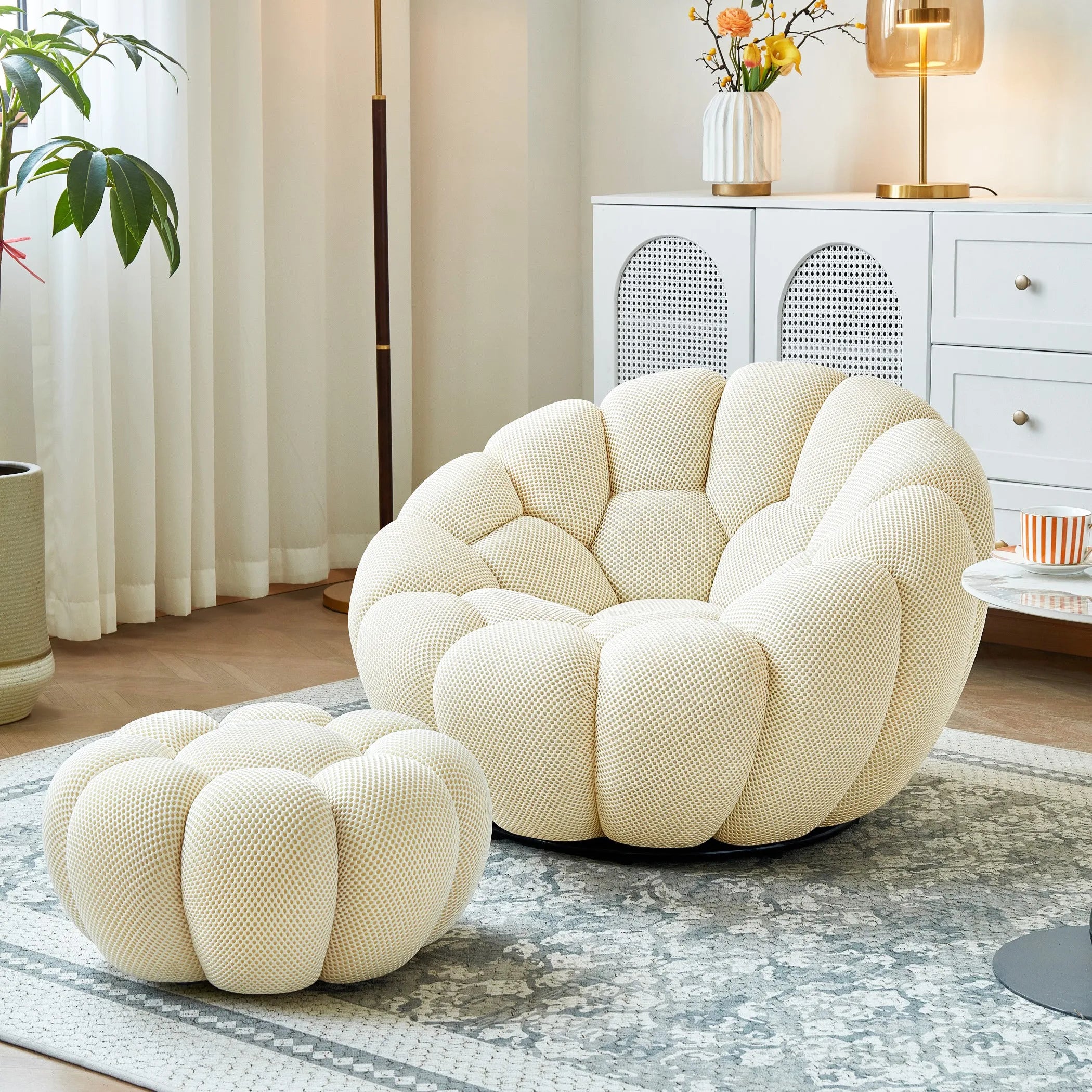 Single Seat Sofa Balcony and Bedroom, Rotatable