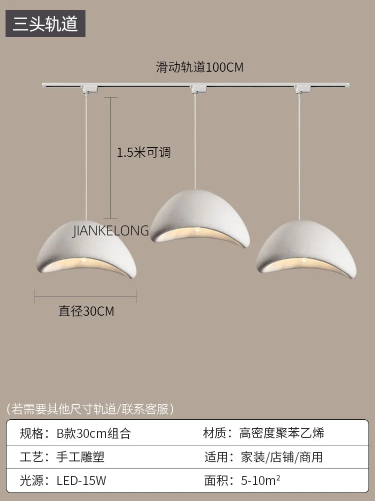 Handmade Indoor, LED Suspension Pendant Lamp
