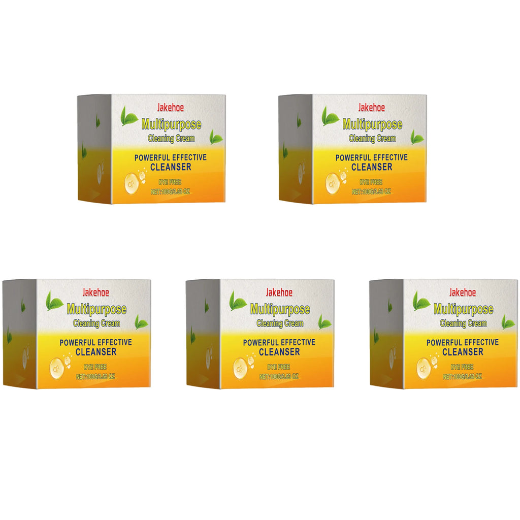 5pc Kitchen Oil, Dust, Stain, Grease Remover Cream