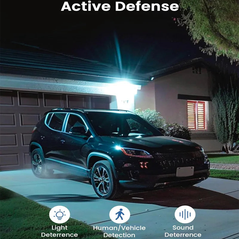 Wire-free Solar Security Camera 2-Way Audio