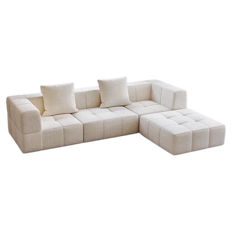 Customizable Fabric Living Room, Marshmallow Sofa