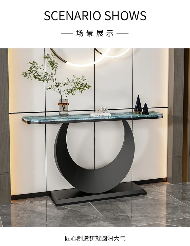 Modern Console Table Decor Hallway Luxury Design