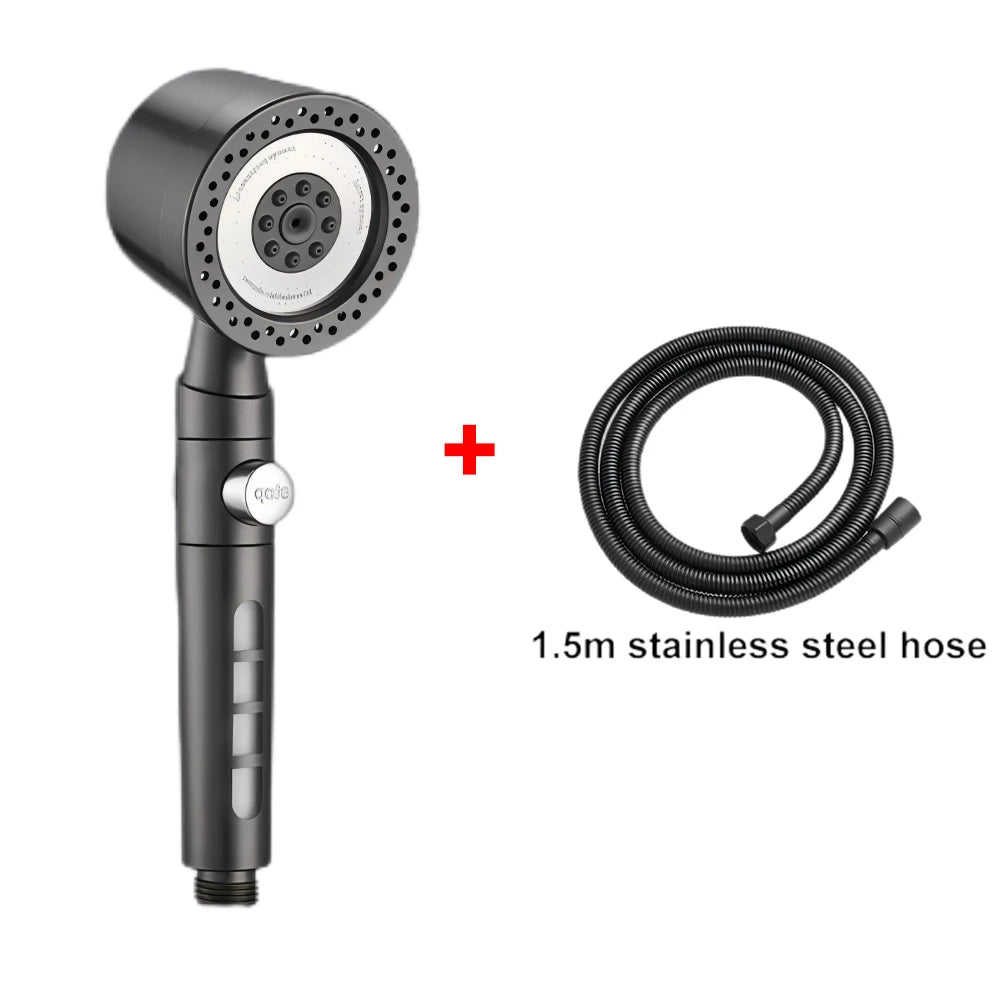 5 Modes Spray, Filter Shower Head, High Flow