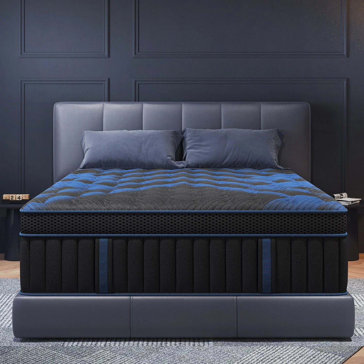 14" Gel Memory Foam Hybrid Mattress In A Box