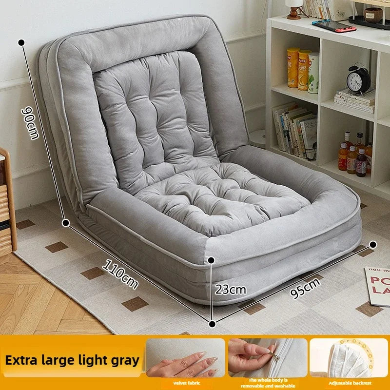 reclining and sleeping single bedroom small sofa