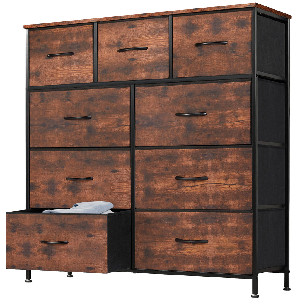 Dresser, 9 Fabric Storage Drawers