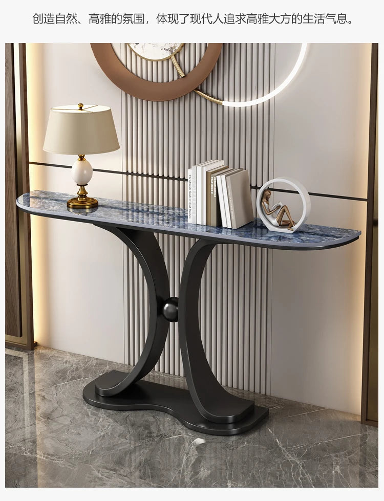 Hallway Lobby Marble Console Table