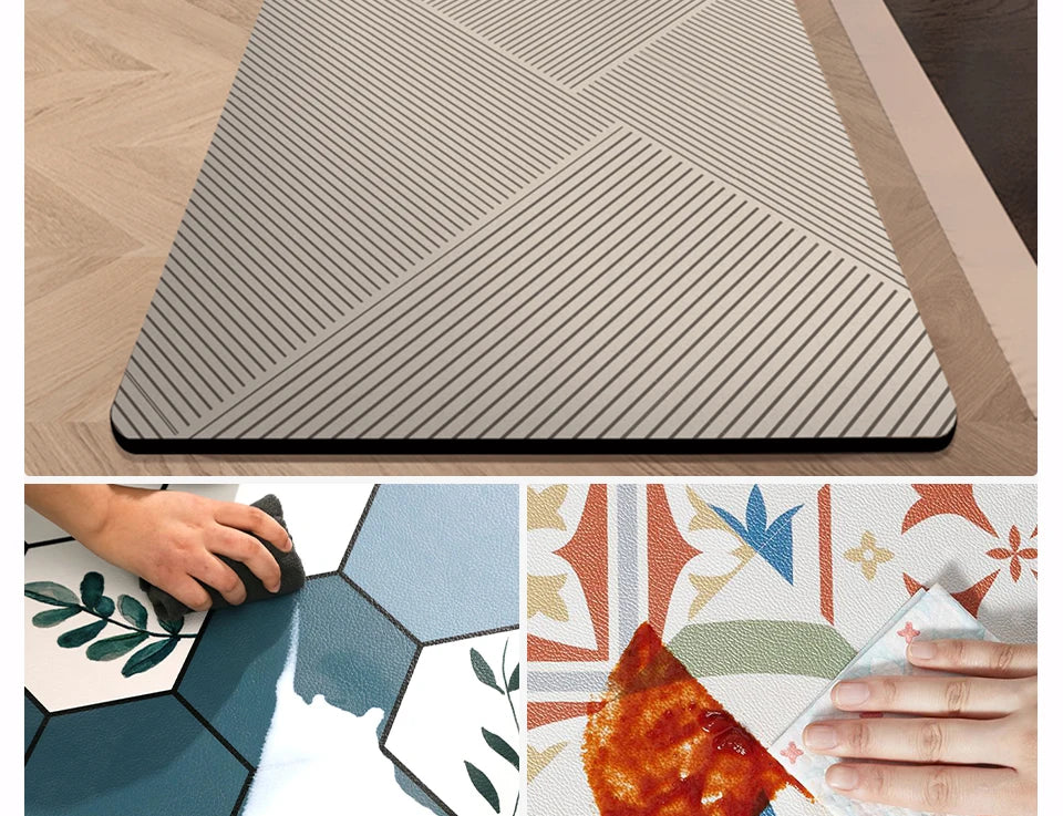 Waterproof, Oil-proof, Non-slip, Long Rug