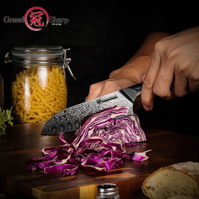 5 Inch Japanese Damascus Steel Kitchen Knife