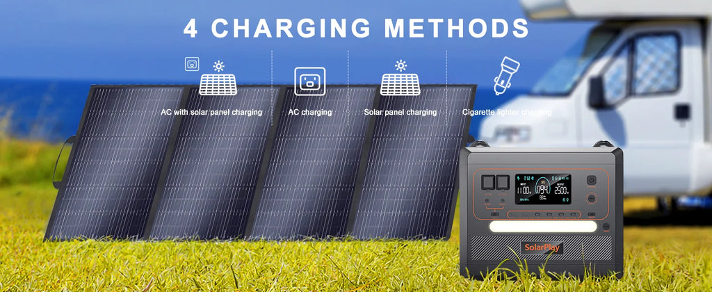 2500W 2400W LiFePO4 Battery Power Bank Generator