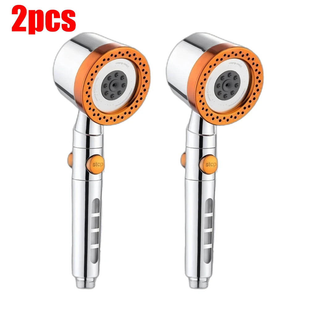5 Modes Spray, Filter Shower Head, High Flow