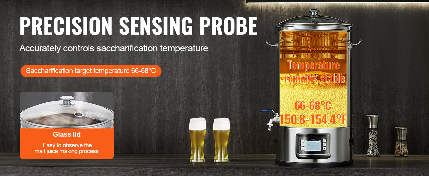 8 GALLON Stock Pot, Home Beer Brewer