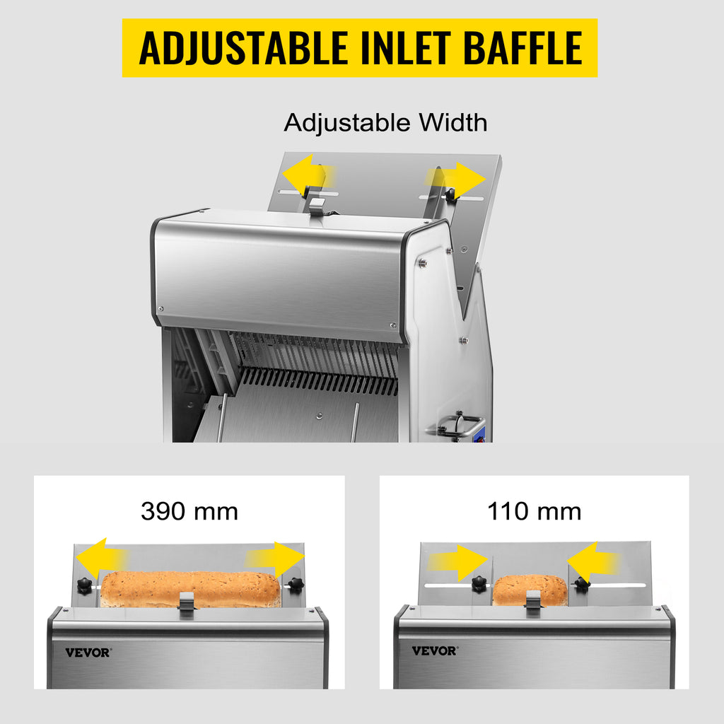 Commercial Stainless Steel Electric Bread Cutting Machine