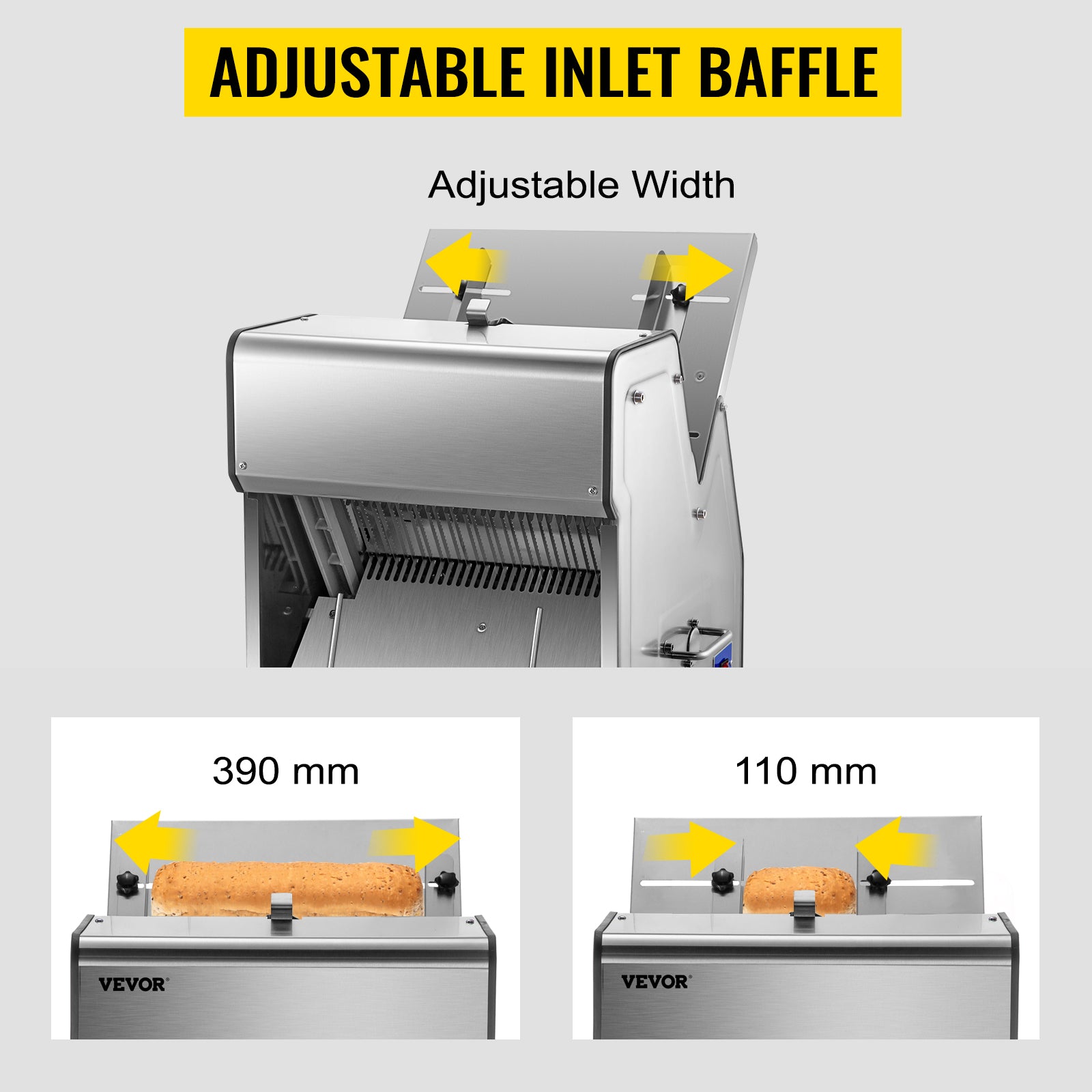 Commercial Stainless Steel Electric Bread Cutting Machine