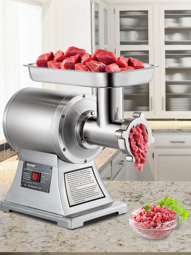 Electric Meat Grinder, Commercial Kitchen Chopper, Food Processor