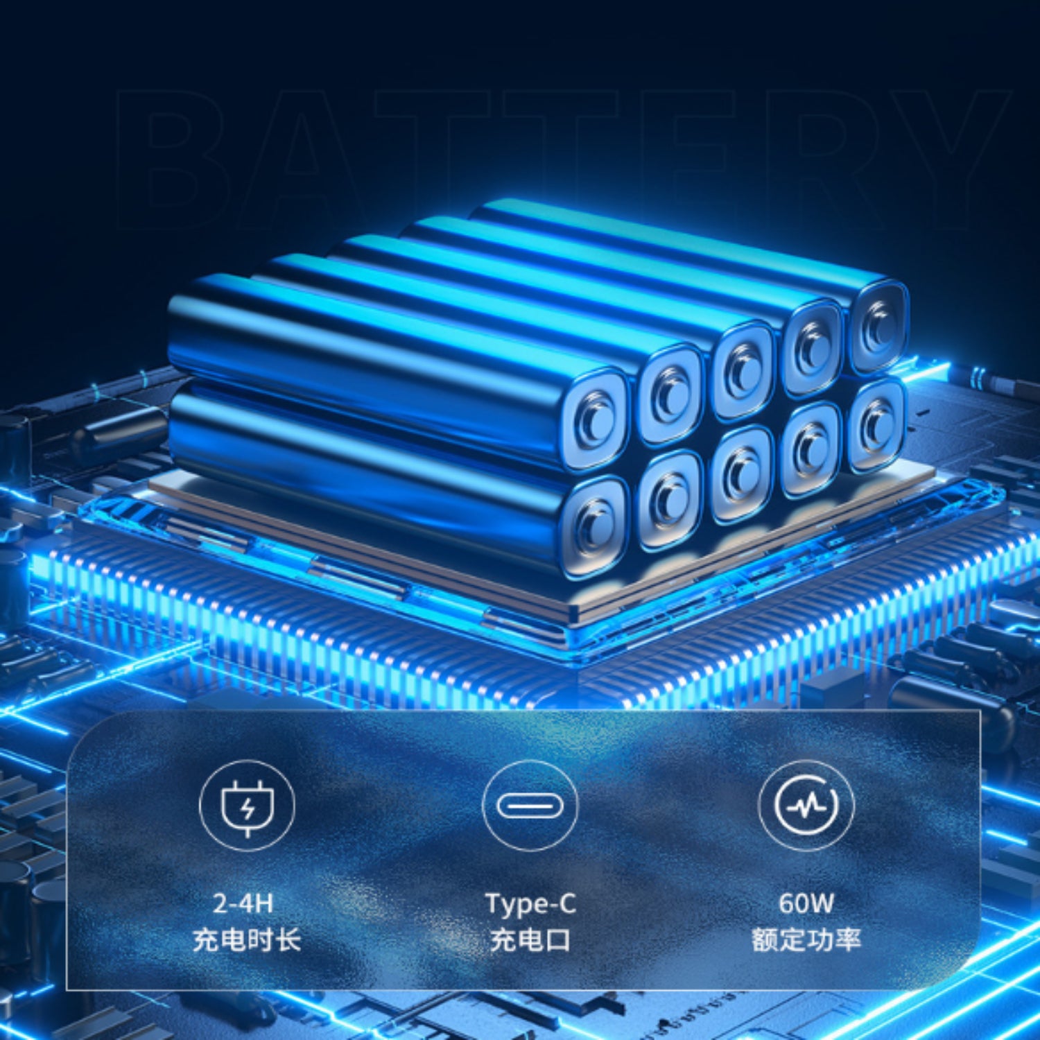 Wireless Car Vacuum, Strong Suction Mini Cleaner