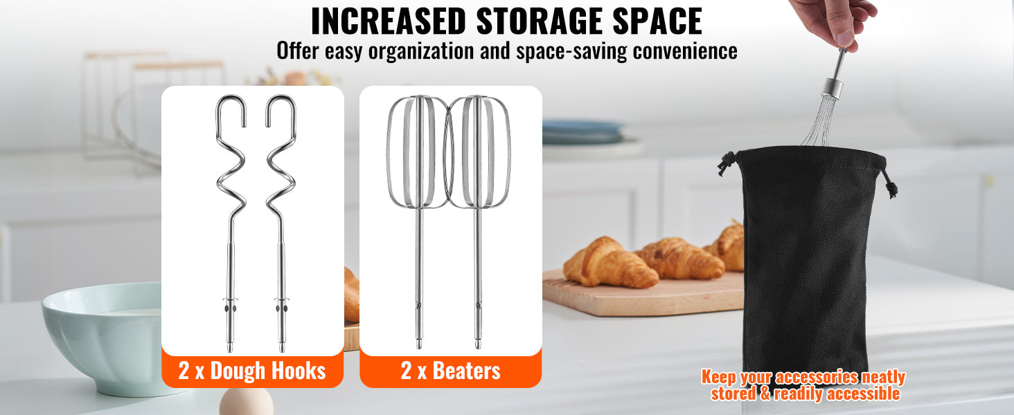 Cordless Variable Speed Hand Mixer
