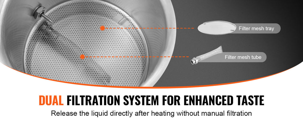 16 GALLON Brewing Pot, Beer Brew Kettle, Lid