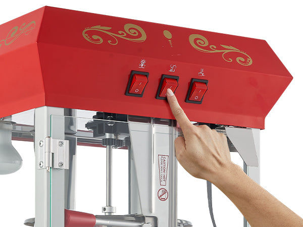 8/12Oz Electric Popcorn Maker, Scoop Spoon