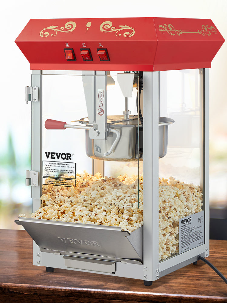 8/12Oz Electric Popcorn Maker, Scoop Spoon