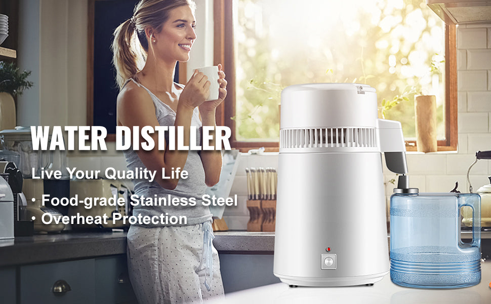 Water Distiller, Purifier, Filter Dispenser, Heating Appliance