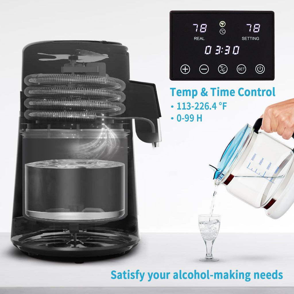 Water Distiller Purifier Filter Dispenser Overheat Protection