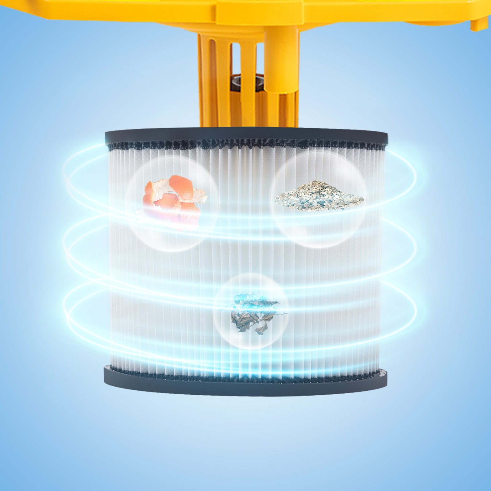 Portable Wet, Dry Vacuum Cleaner, 15L, 1200W